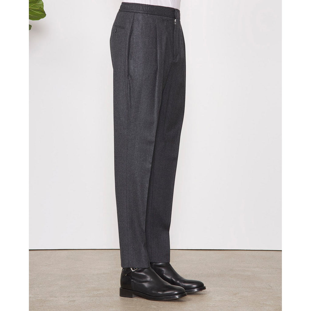 Tlg Pants Drew Pants Itl Worsted Wool - Dark Grey