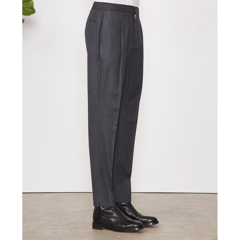 Tlg Pants Drew Pants Itl Worsted Wool - Dark Grey