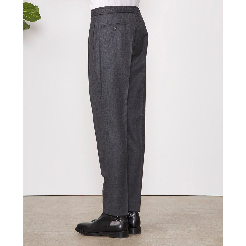Tlg Pants Drew Pants Itl Worsted Wool - Dark Grey