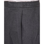 Tlg Pants Drew Pants Itl Worsted Wool - Dark Grey