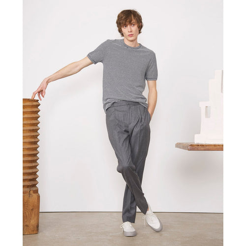 Tlg Pants Drew Pants Itl Worsted Wool - Mid Grey