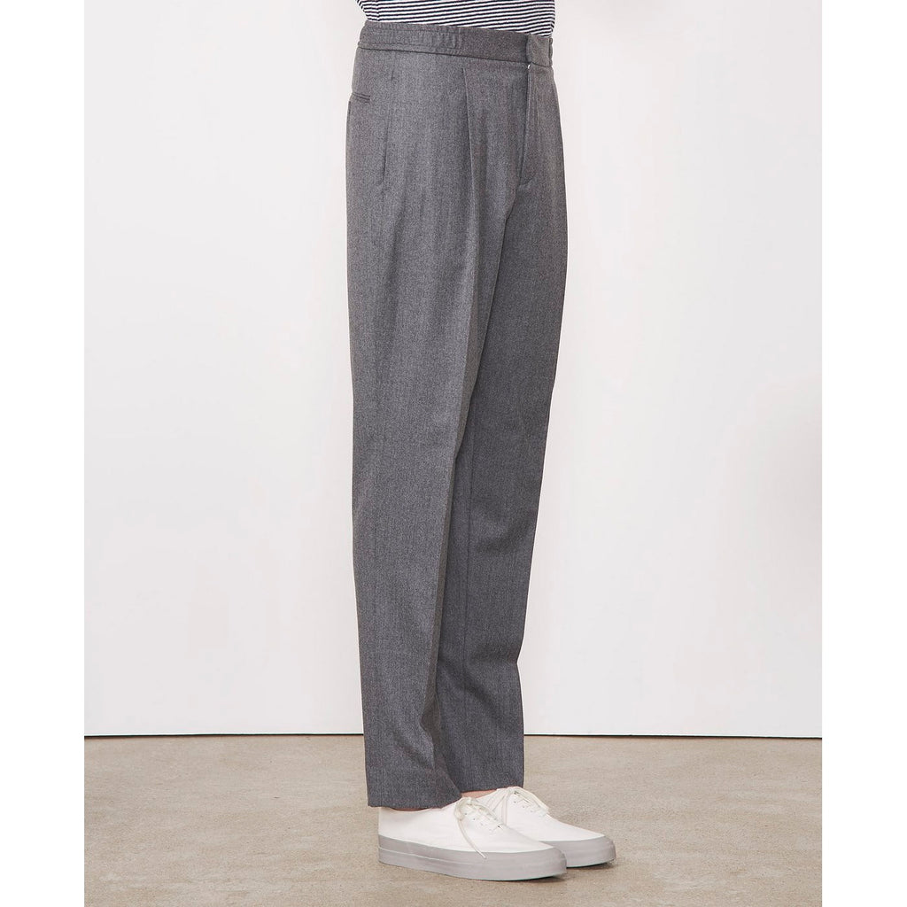 Tlg Pants Drew Pants Itl Worsted Wool - Mid Grey