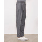 Tlg Pants Drew Pants Itl Worsted Wool - Mid Grey