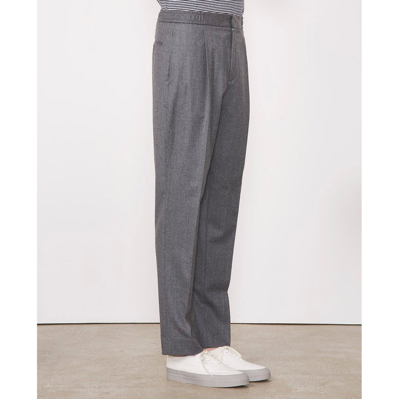 Tlg Pants Drew Pants Itl Worsted Wool - Mid Grey