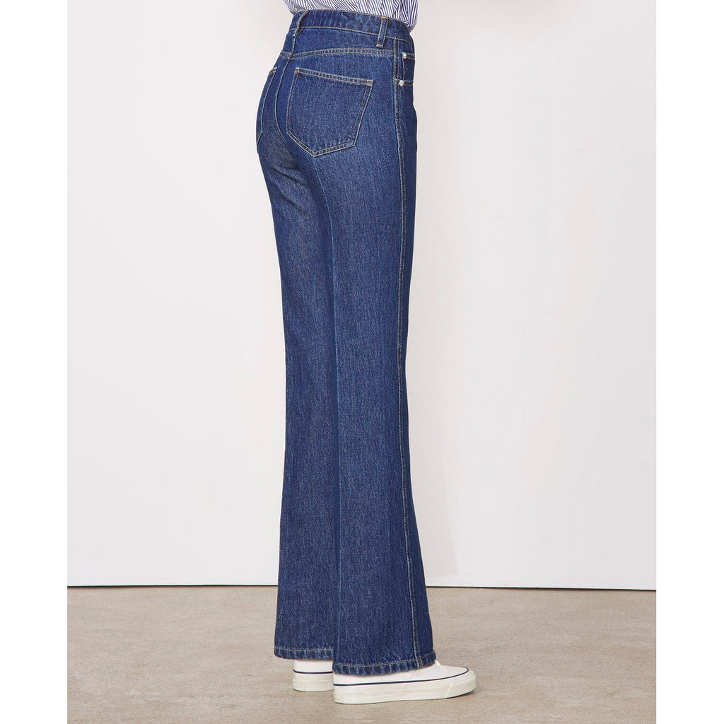 Jeans Flore Raw Co Flare Denim - Raw Blue