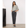 Jeans Ariane Washed Co Strait Denim - Black