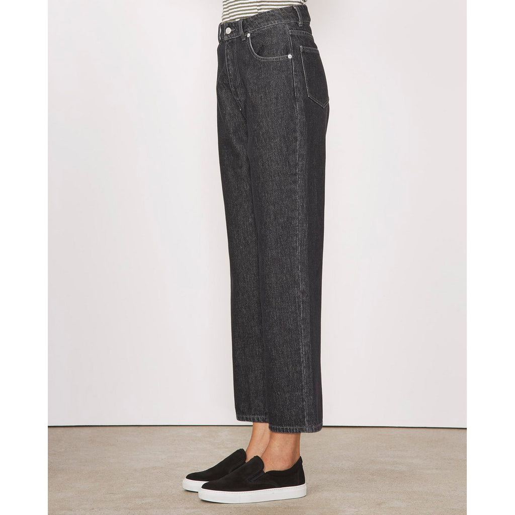Jeans Ariane Washed Co Strait Denim - Black