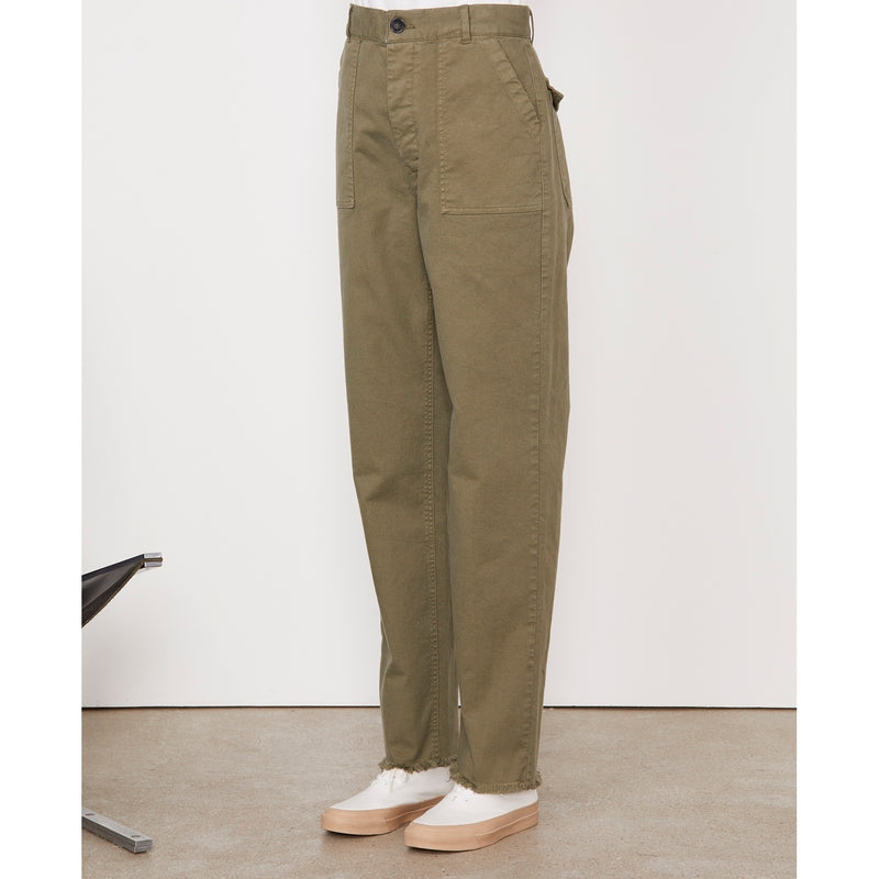 Pantalon Chino Saskia - Burnt Olive - Femme