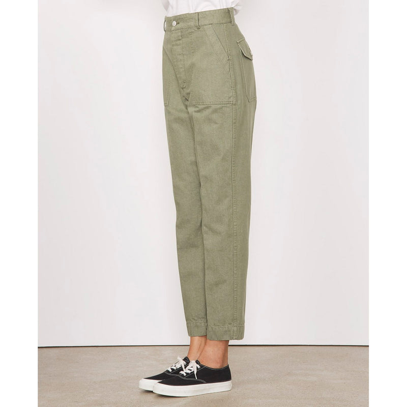 Pantalon Chino Saskia - Light Olive - Femme