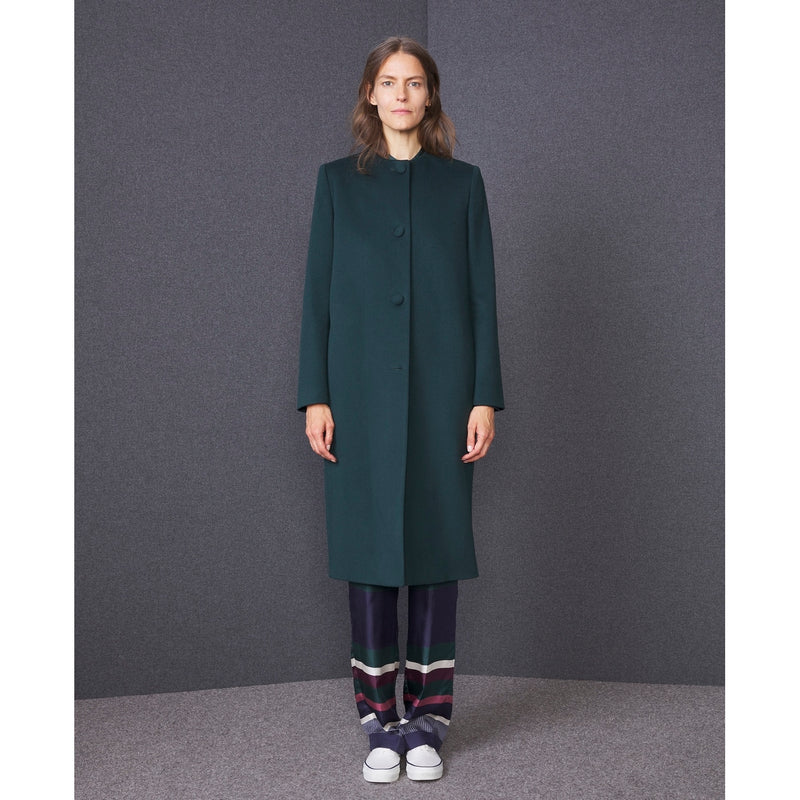 Manteau Maud - Dark Green - Femme