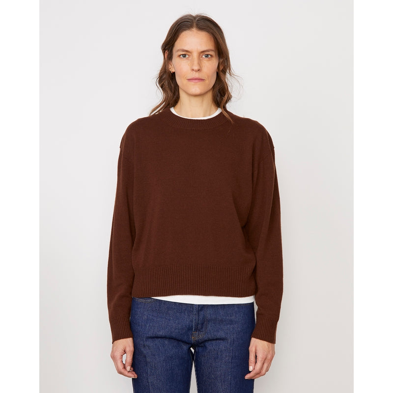 Pull Thea - Dark Brown - Femme