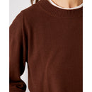 Pull Thea - Dark Brown - Femme