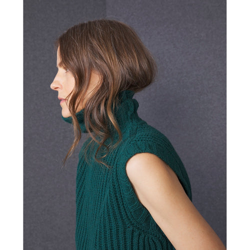 Pull Lizy - Dark Green - Femme