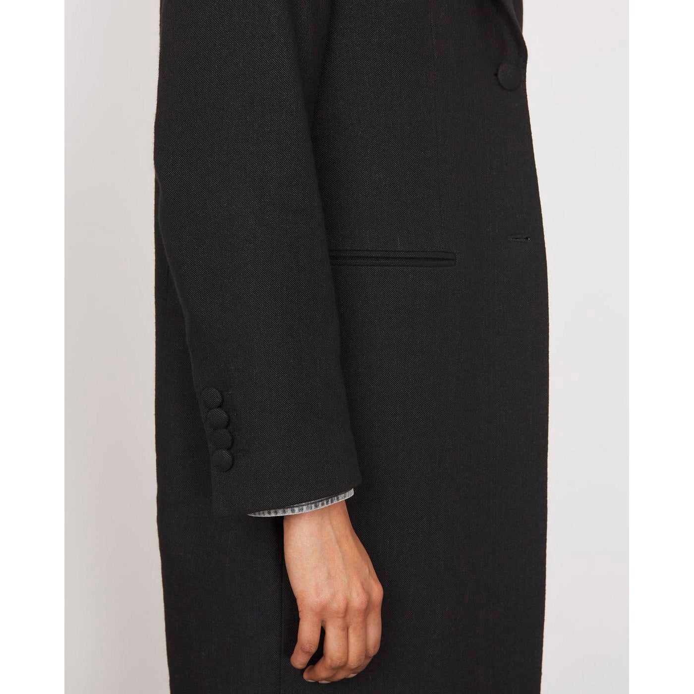 Auriane Coat - Black - Women's