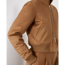 Issisa Bomber - Camel - Mujer