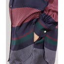 Chemise Amel - Navy/Green/Ecru/Pink - Femme