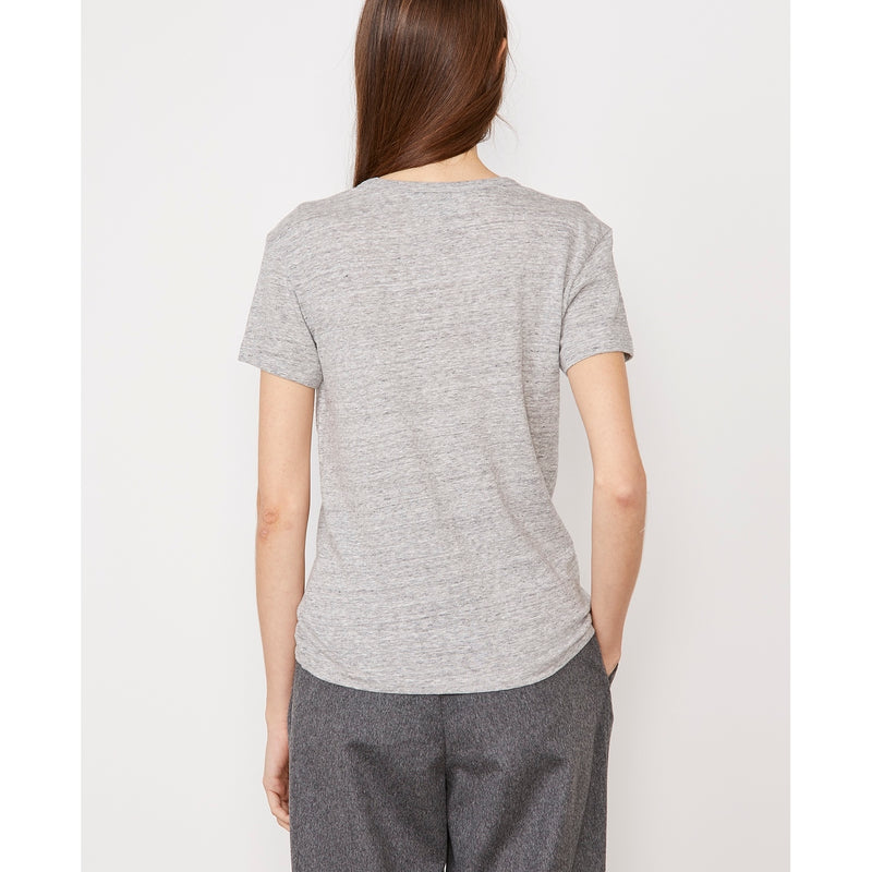 Camiseta Lara - Gris jaspeado - Mujer