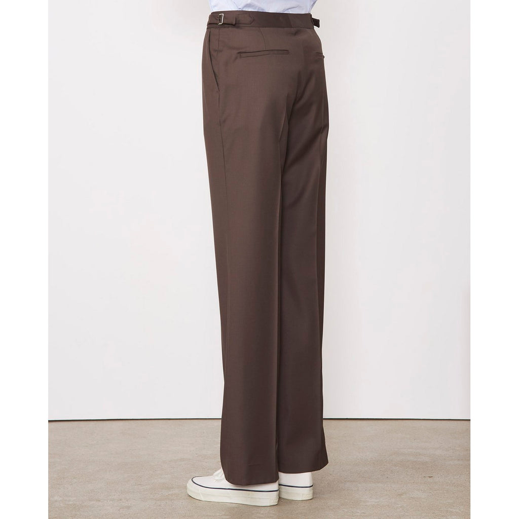 Tlg Pants Ilenia Pts Itl Fresco Wool - Brown