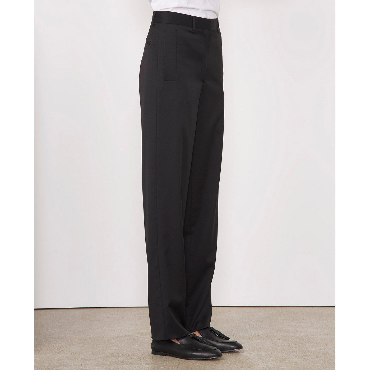 Tlg Pants Megane Pts Itl 110'S Wool - Black