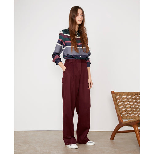 Pantalon New Sophie - Burgundy - Femme