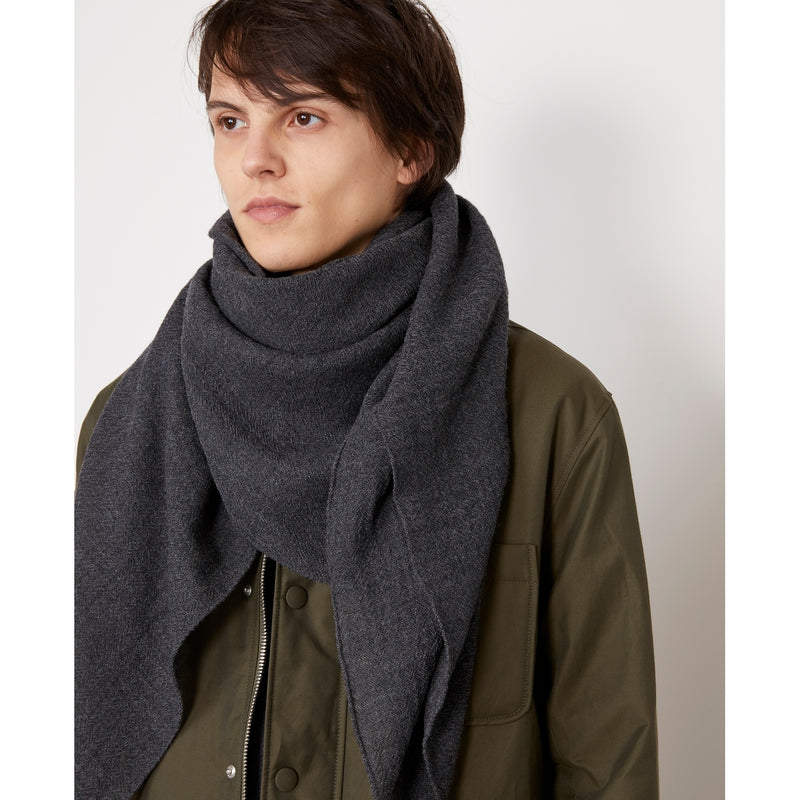 Scarf Carré - Grey - Mixed