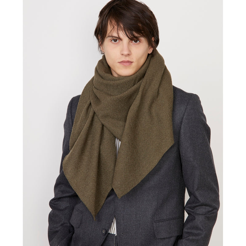 Foulard Carrée - Olive - Homme