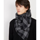 Scarf Carré - Grey/Black - Mixed