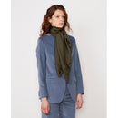 Grand Foulard Carré - Olive - Mixte