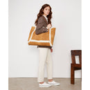 Cabas Shearling - Camel/Ecru - Mixte