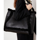 Cabas Shearling - Black - Mixte