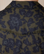 Chemise Erenss Jap Lighco Txtur Prnt - Olive/Green/Black
