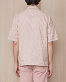 Camisa Eren SS - Rosa/Beige - Hombre