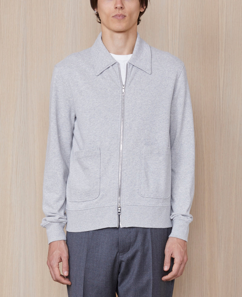 Sweat Esborn Heather Grey Fleece - Heathergrey