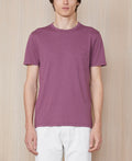 Camiseta SS Pkt - Plumwine - Hombre