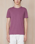 Camiseta SS Pkt - Plumwine - Hombre