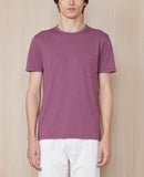 Camiseta SS Pkt - Plumwine - Hombre