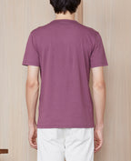 Camiseta SS Pkt - Plumwine - Hombre
