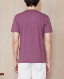Camiseta SS Pkt - Plumwine - Hombre