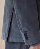 Tlg Veste 375 Jkt Gmtdye Itl Co Md Cord - Charcoal