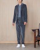 Tlg Veste 375 Jkt Gmtdye Itl Co Md Cord - Charcoal