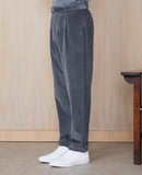 Tlg Pants Hugo Itl Gmtdye Co Modal Cord - Charcoal