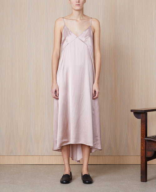 Robe Paolina Drs Piece Dye Vi - Roseash