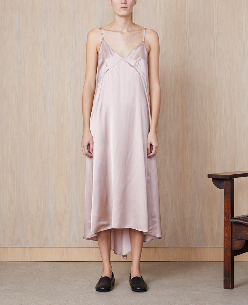 Robe Paolina Drs Piece Dye Vi - Roseash