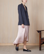 Robe Paolina Drs Piece Dye Vi - Roseash