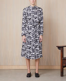 Robe + Bonnie Drs Itl Twill Silk - Black/White