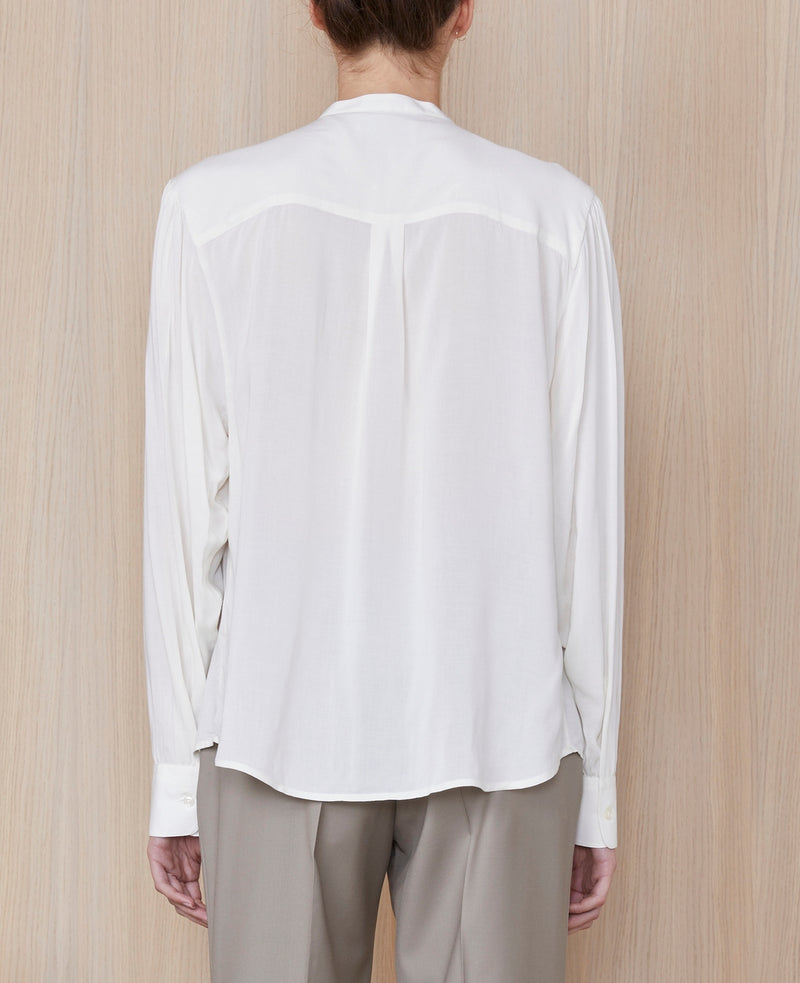 Chemise Isabeau Frilled Shi Vi - Ecru