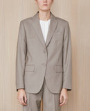 Tlg Veste Charlene Fpkt Itl Worsted Wo - Tan