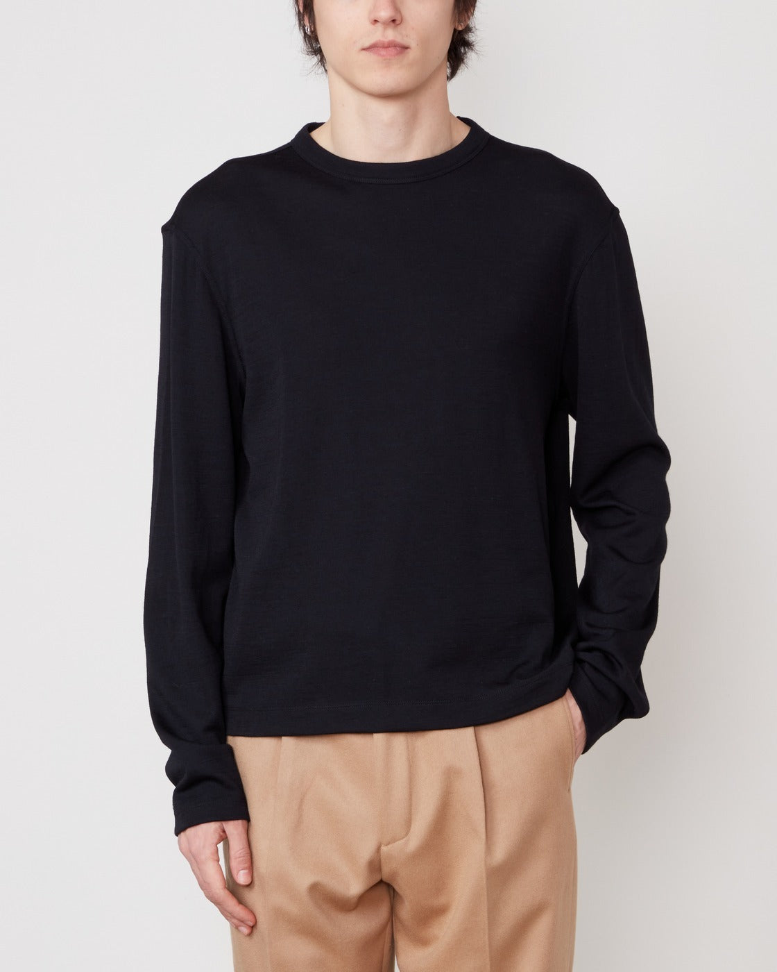 T-Shirt Benny Manches Longues - Noir - Homme