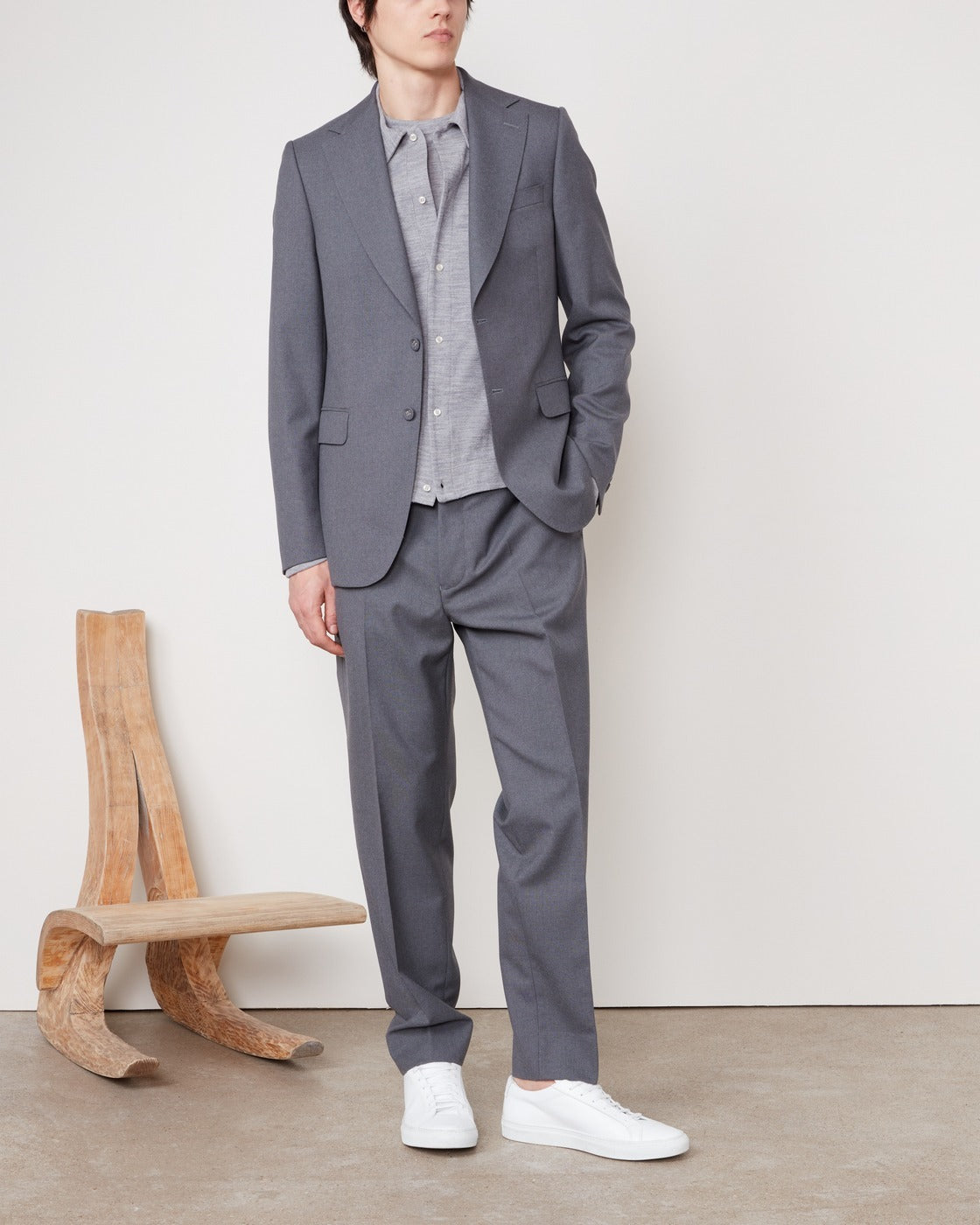 Veste Giovanni - Gris Moyen - Homme
