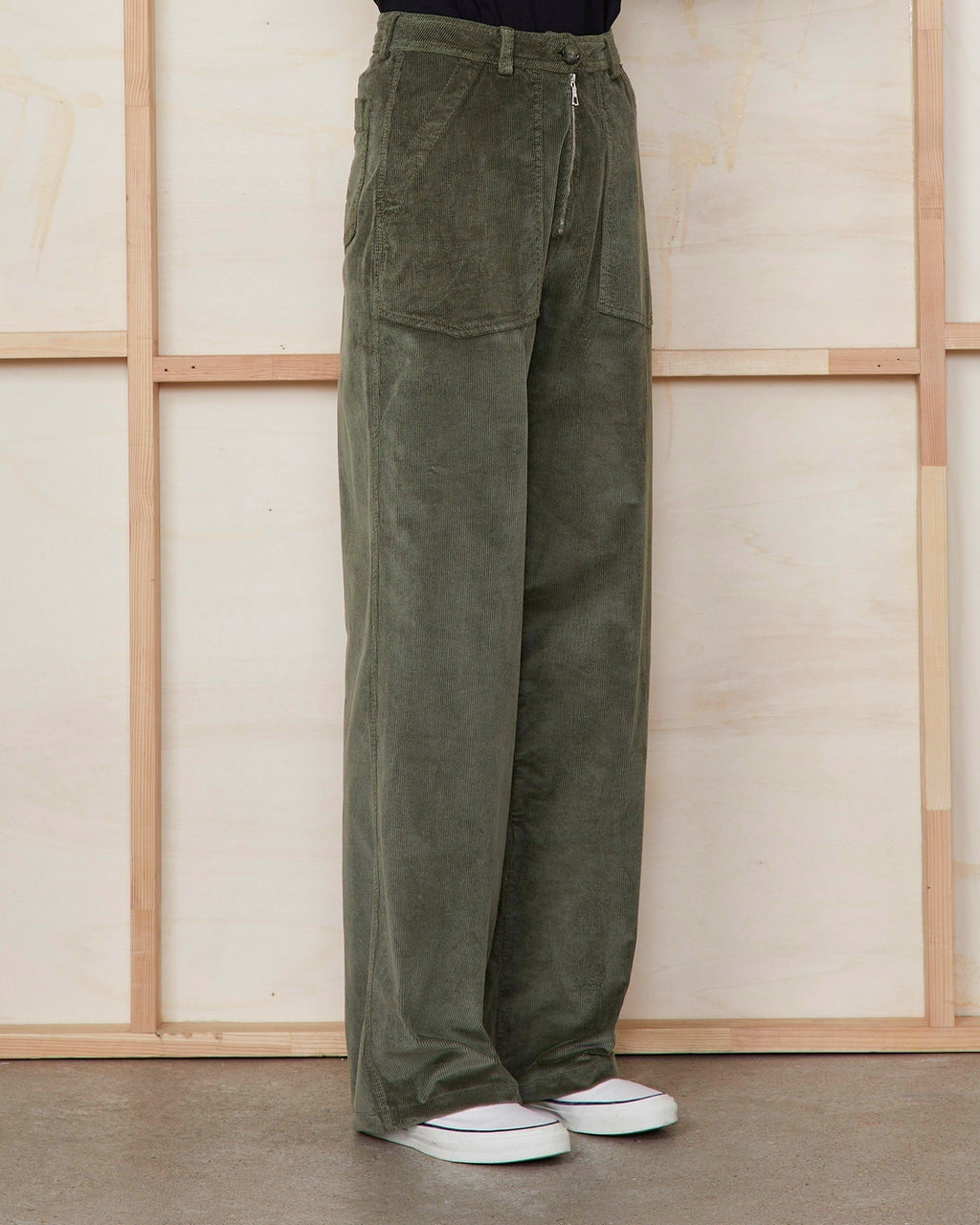Chino Philippa - Olive Nuit - Femme